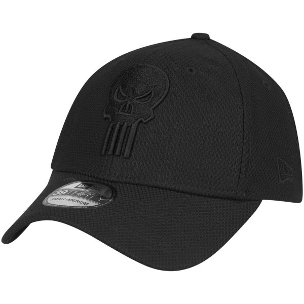 New Era 39Thirty Stretch Cap - PUNISHER black