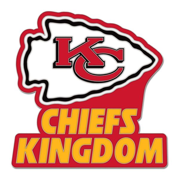 NFL Universal Jewelry Caps PIN Kansas City Chiefs SLOGAN