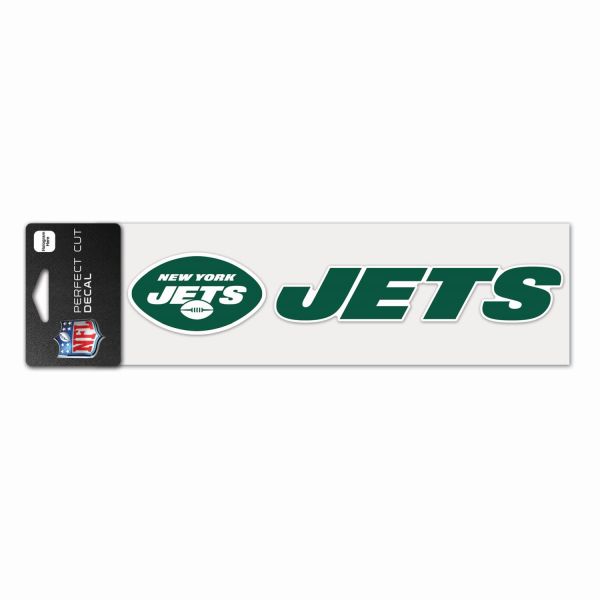 NFL Perfect Cut Autocollant 8x25cm New York Jets