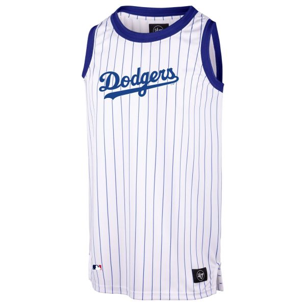 47 Brand Mesh Tank Top - PINSTRIPED Los Angeles Dodgers