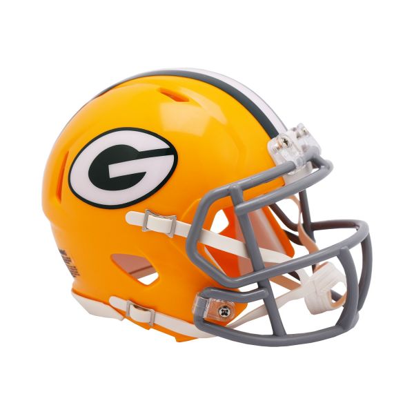 Riddell Mini Football Casque Speed Green Bay Packers 1961-79