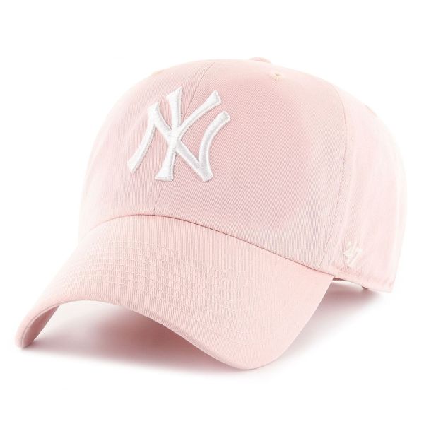 47 Brand Relaxed Fit Cap - CLEAN UP New York Yankees rose