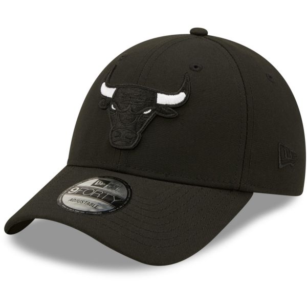 New Era 9Forty NBA Cap - BASE Chicago Bulls schwarz