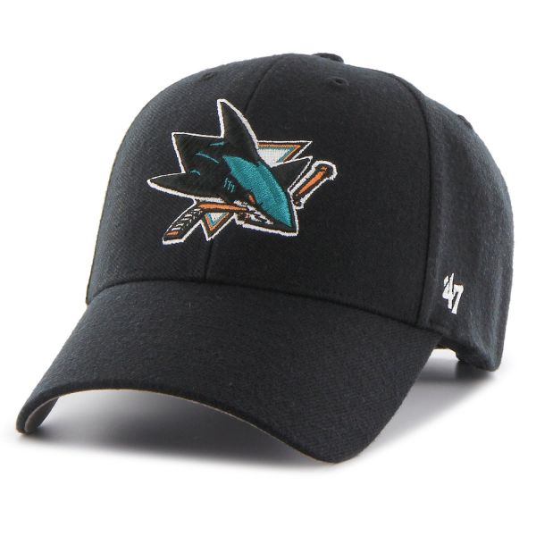47 Brand Relaxed Fit Cap - NHL San Jose Sharks schwarz