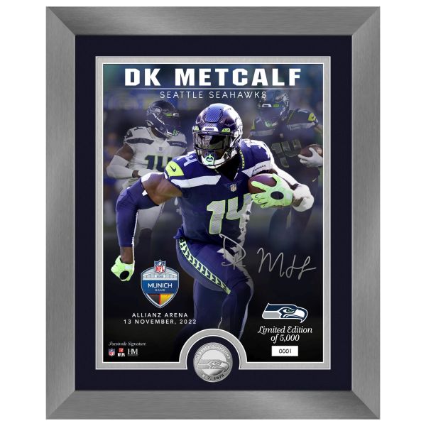 NFL Game Munich Seattle Seahawks DK Metcalf Coin Bild