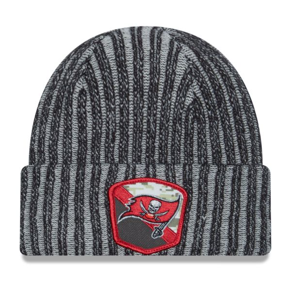 New Era Salute to Service Knit Beanie Tampa Bay Buccaneers