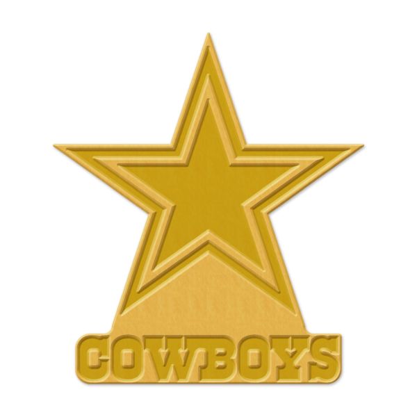 NFL Universal Bijoux Caps PIN GOLD Dallas Cowboys