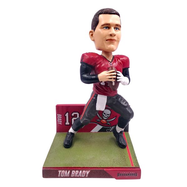 Tom Brady #12 Bobblehead BIG TICKET Tampa Bay Buccaneers