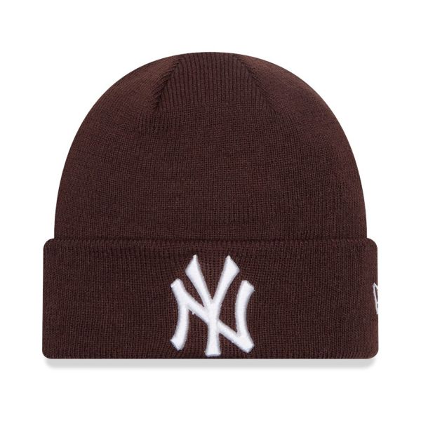 New Era Kinder Beanie Wintermütze - New York Yankees braun