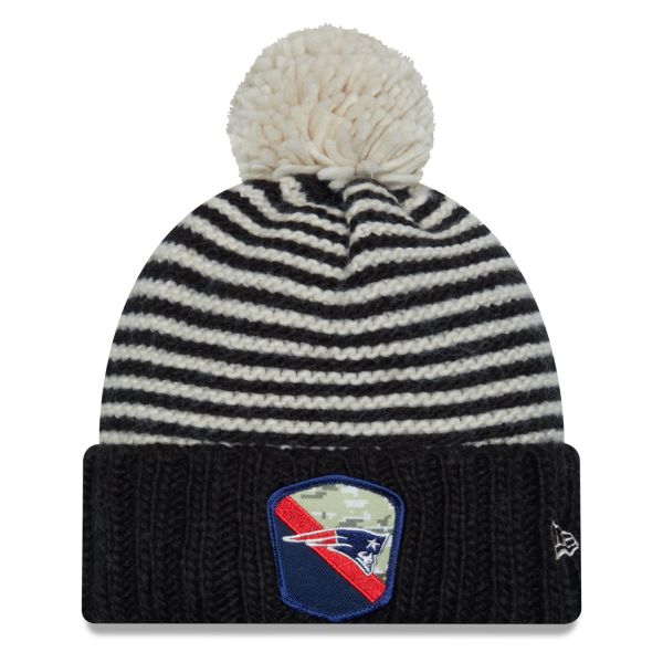 New Era Salute to Service Femme Bonnet New England Patriots