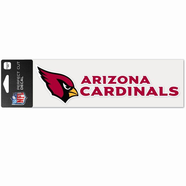 NFL Perfect Cut Autocollant 8x25cm Arizona Cardinals