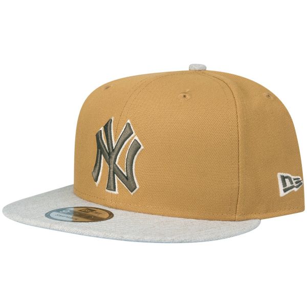 New Era 9Fifty Snapback Cap - New York Yankees tan outmeal