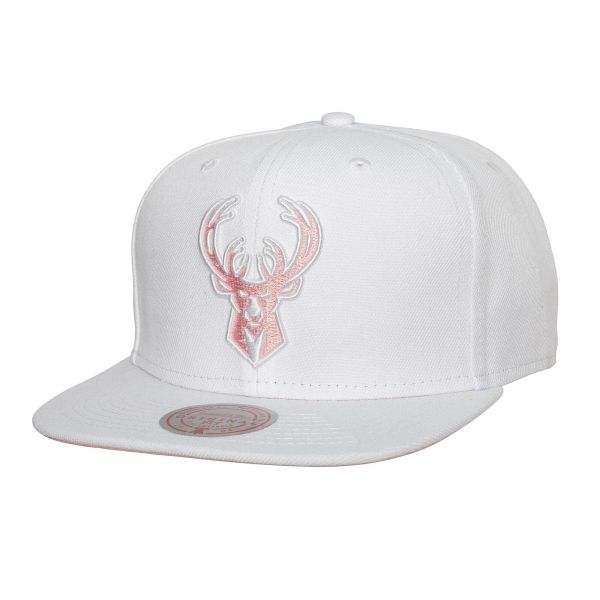 Mitchell & Ness Snapback Cap SUMMER SUEDE Milwaukee Bucks