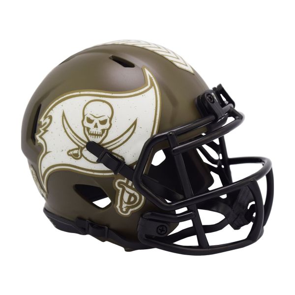 Riddell Speed Mini Football Helmet SALUTE Buccaneers