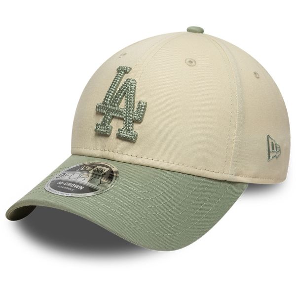New Era 9Forty M-Crown Cap STITCH Los Angeles Dodgers beige