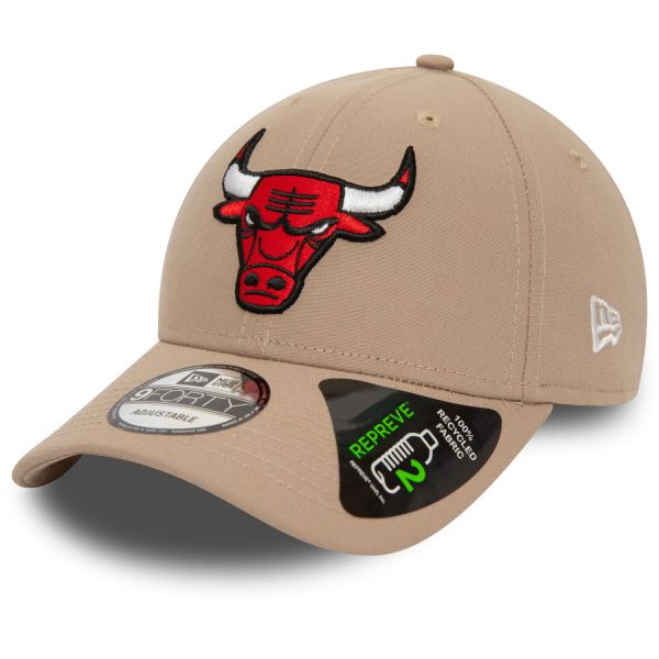 New Era 9Forty Snapback Cap - REPREVE Chicago Bulls ash