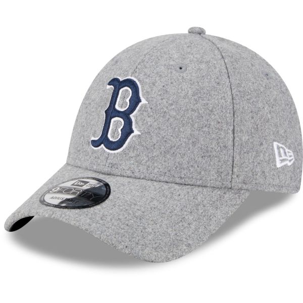 New Era 9Forty Adjustable Cap - MELTON Boston Red Sox gris