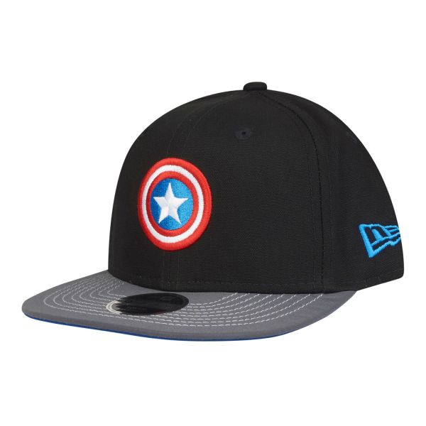 New Era Original-Fit Snapback Enfants Cap - Captain America