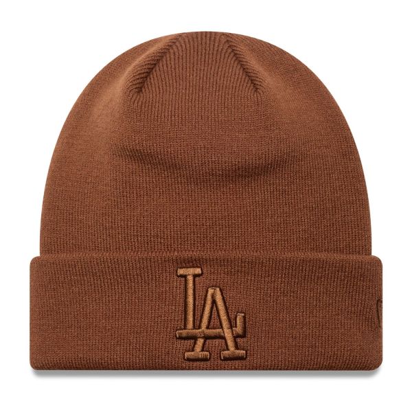 New Era Femme Bonnet d'hiver - Los Angeles Dodgers brun