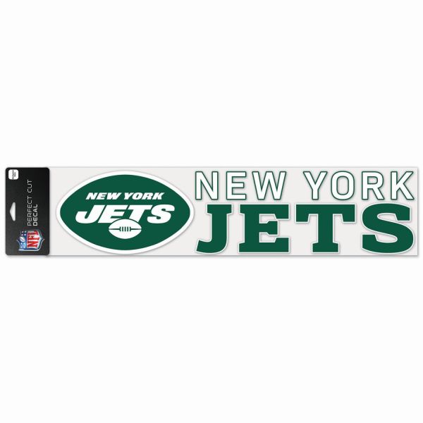NFL Perfect Cut XXL Autocollant 10x40cm New York Jets