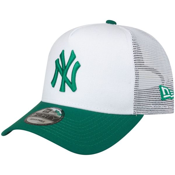 New Era 9Forty Snapback Trucker Cap - New York Yankees white