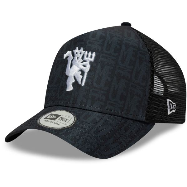 New Era A-Frame Mesh Trucker Cap - Manchester United schwarz