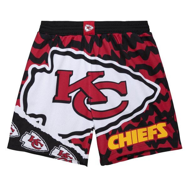 M&N Kansas City Chiefs JUMBOTRON Basketball Shorts