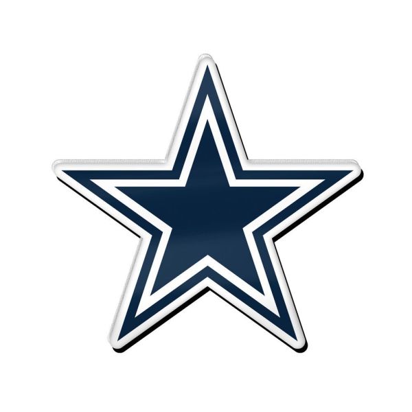 NFL Universal Jewelry Caps ACRYLIC PIN Dallas Cowboys