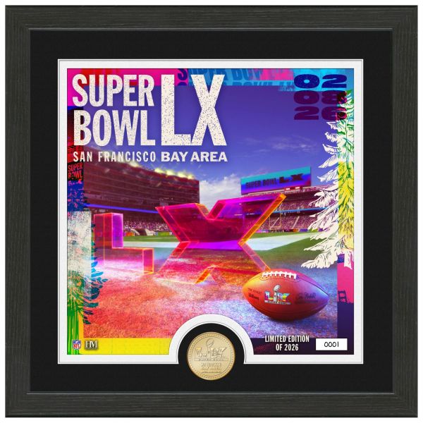 Super Bowl 60 San Francisco Bay Area – Coin Münze Bild
