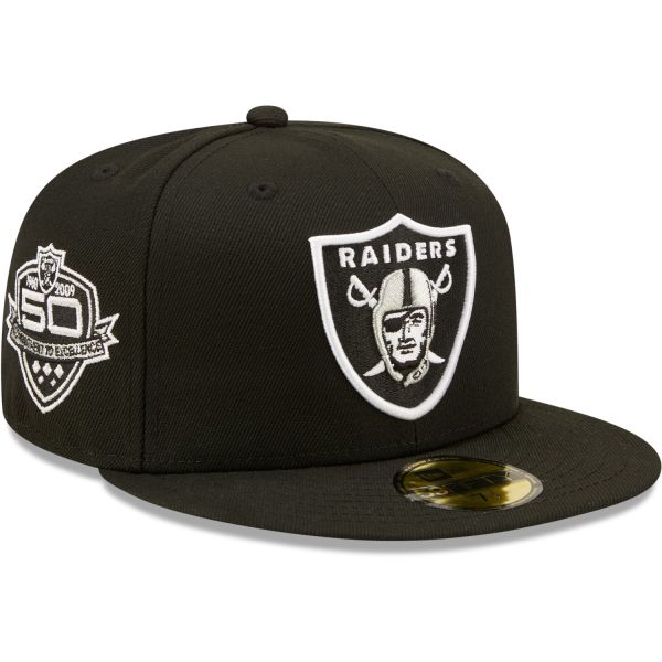 New Era 59Fifty Fitted Cap - Las Vegas Raiders 50 Years
