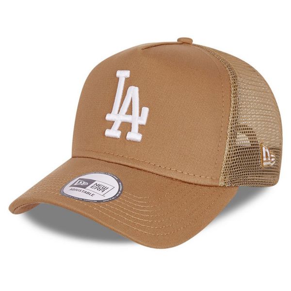 New Era A-Frame Trucker Cap - Los Angeles Dodgers wheat