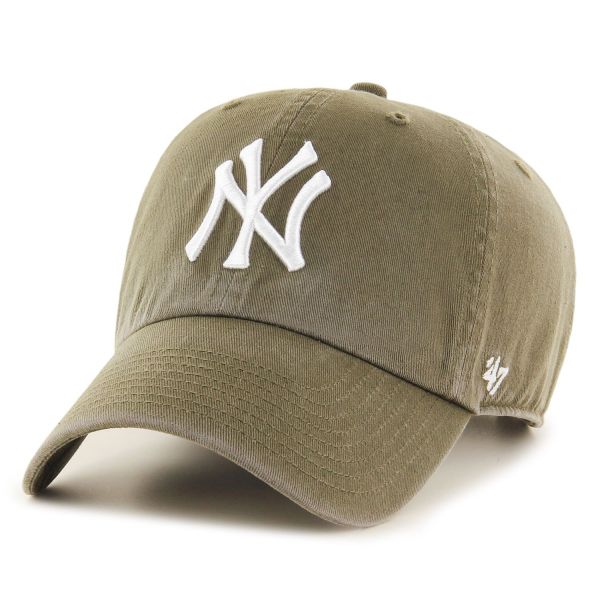 47 Brand Relaxed Cap - CLEAN UP New York Yankees sandal wood