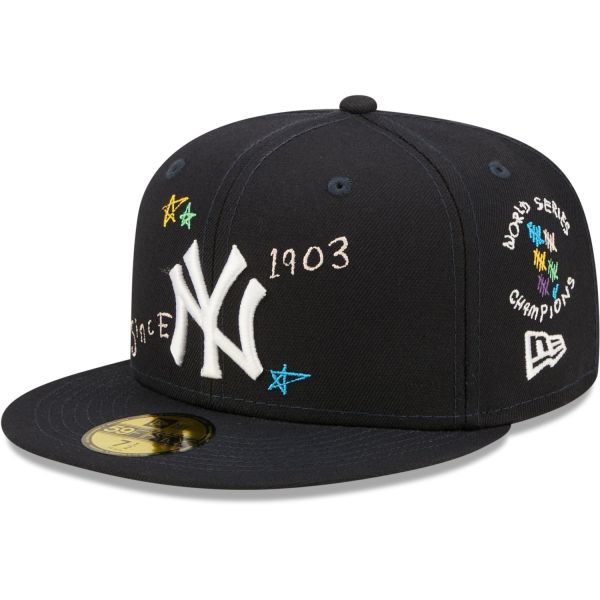 New Era 59Fifty Fitted Cap - SCRIBBLE New York Yankees