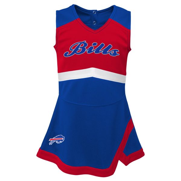 NFL Girls Cheerleader Jumper Dress - Buffalo Bills