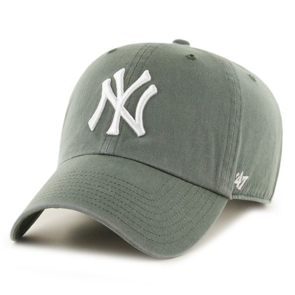 47 Brand Adjustable Cap - CLEAN UP New York Yankees moss