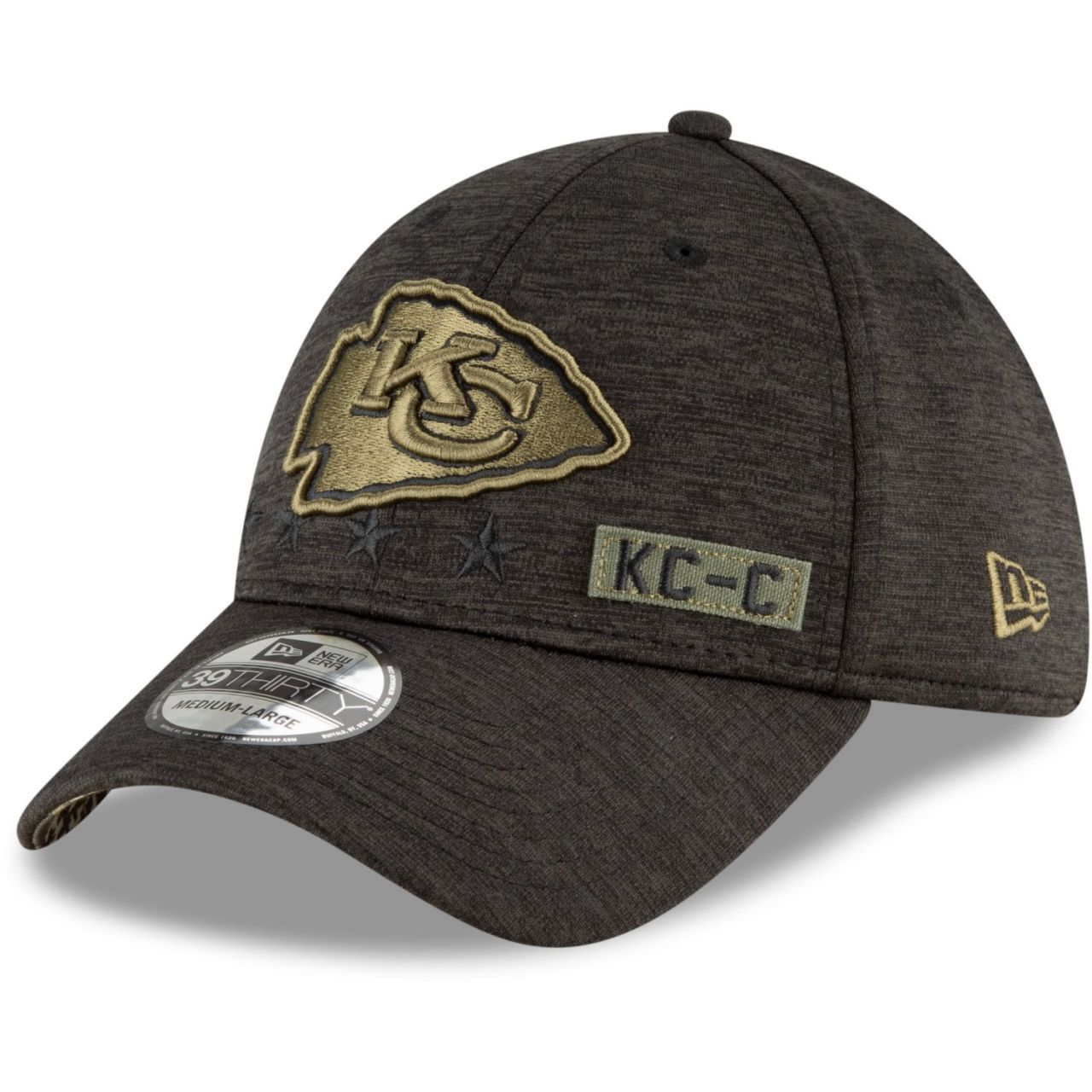 amfoo - New Era 39Thirty Cap Salute to Service Kansas City Chiefs