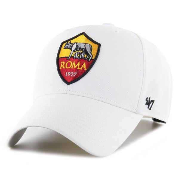 47 Brand Snapback Curved Cap - AS Roma weiß