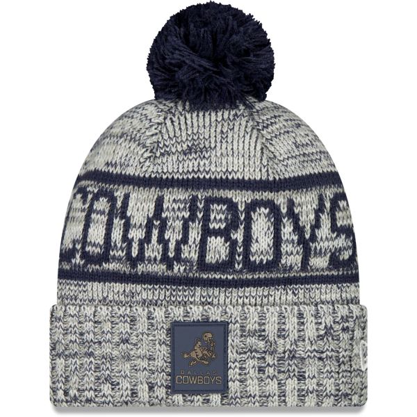 New Era Pompon Bonnet D'Hiver SIDELINE Dallas Cowboys