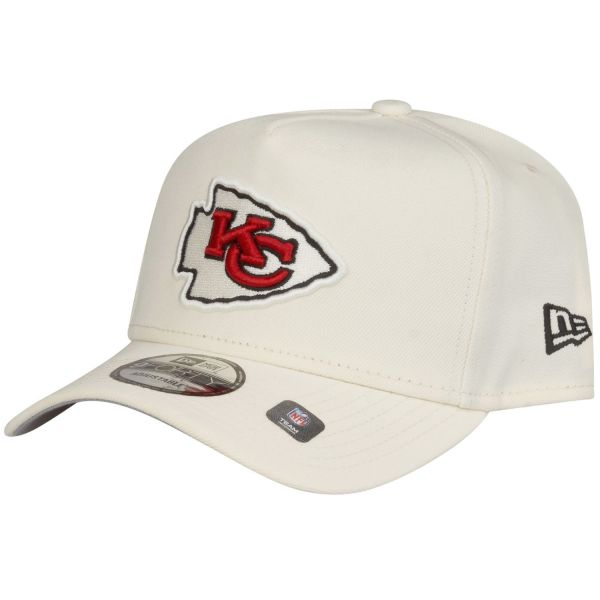 New Era 9Forty A-Frame Cap - Kansas City Chiefs chrome white