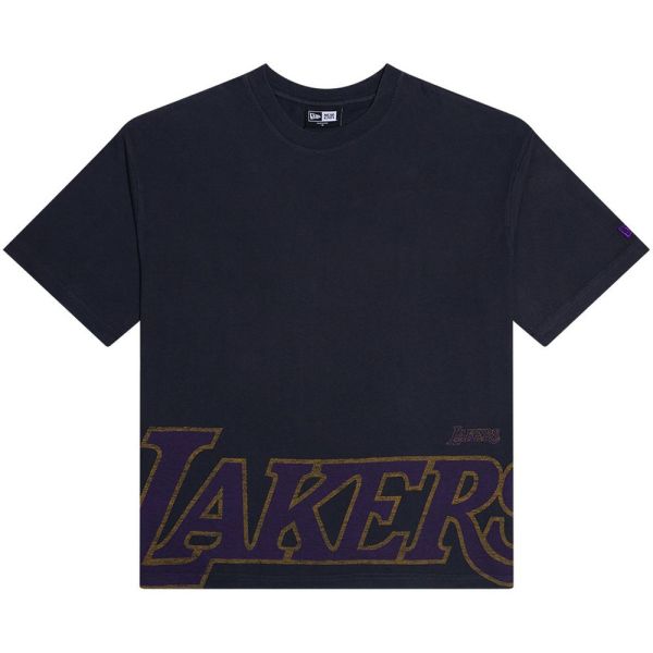 New Era Oversized Shirt - WASHED Los Angeles Lakers