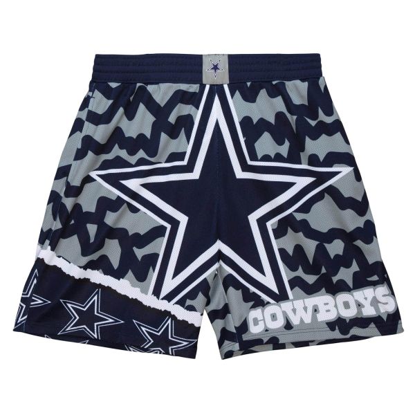 M&N Dallas Cowboys JUMBOTRON Basketball Shorts