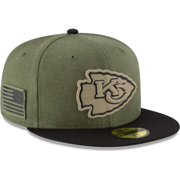 New Era 59Fifty Cap - Salute to Service Kansas City Chiefs