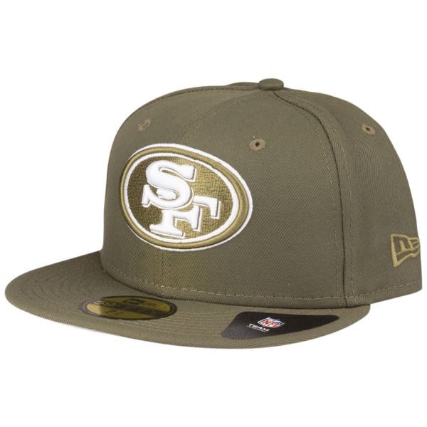 New Era 59Fifty Fitted Cap - San Francisco 49ers oliv
