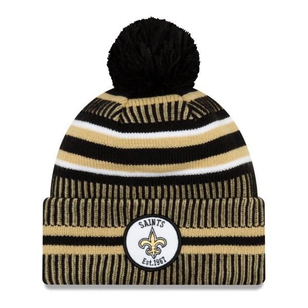 New Era Sideline Home Kids Youth Beanie New Orleans Saints