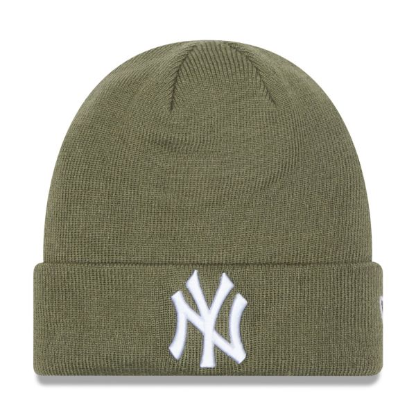 New Era Winter CUFF Beanie - New York Yankees olive