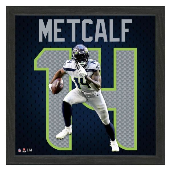 DK Metcalf Seattle Seahawks Jersey Impact Frame Bild