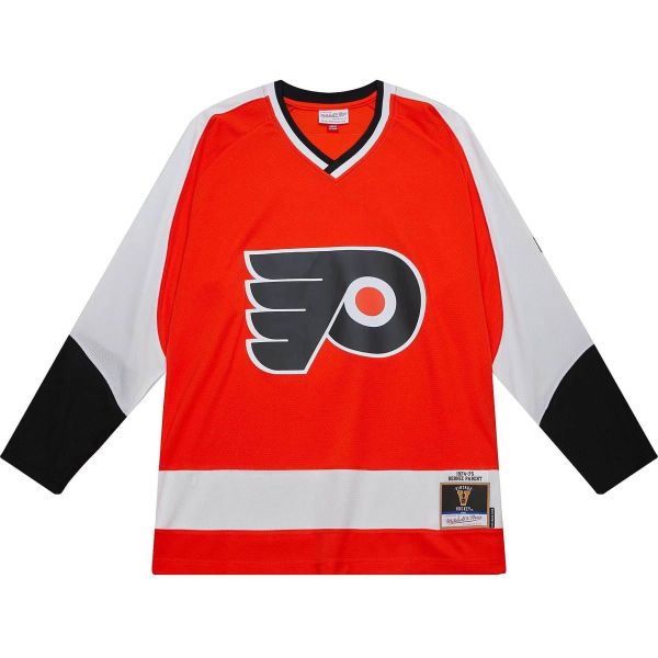 M&N Blue Line Bernie Parent Philadelphia Flyers 1974 Jersey