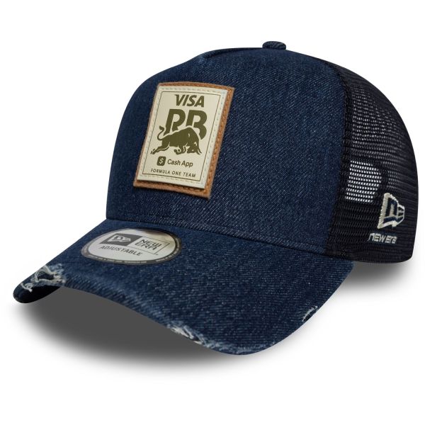 New Era A-Frame Trucker Cap - VISA CASH Racing Bulls denim