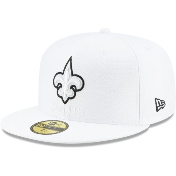 New Era 59Fifty Cap - PLATINUM Sideline New Orleans Saints