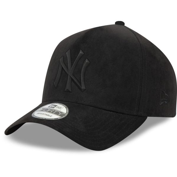 New Era A-Frame Trucker Cap - SUEDE New York Yankees black